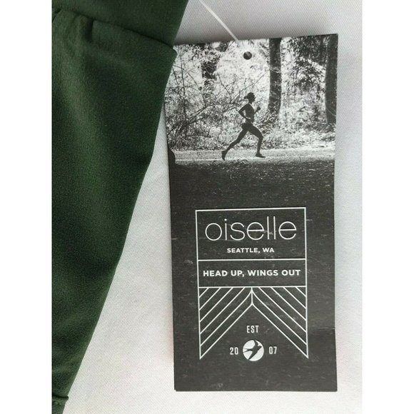 NEW OISELLE Roga Bikini Bottom Swimwear Green 4 S - Picture 3 of 7